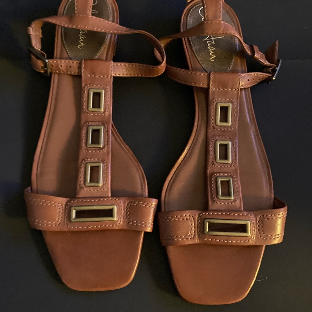Cole Haan Tan Leather Sandals